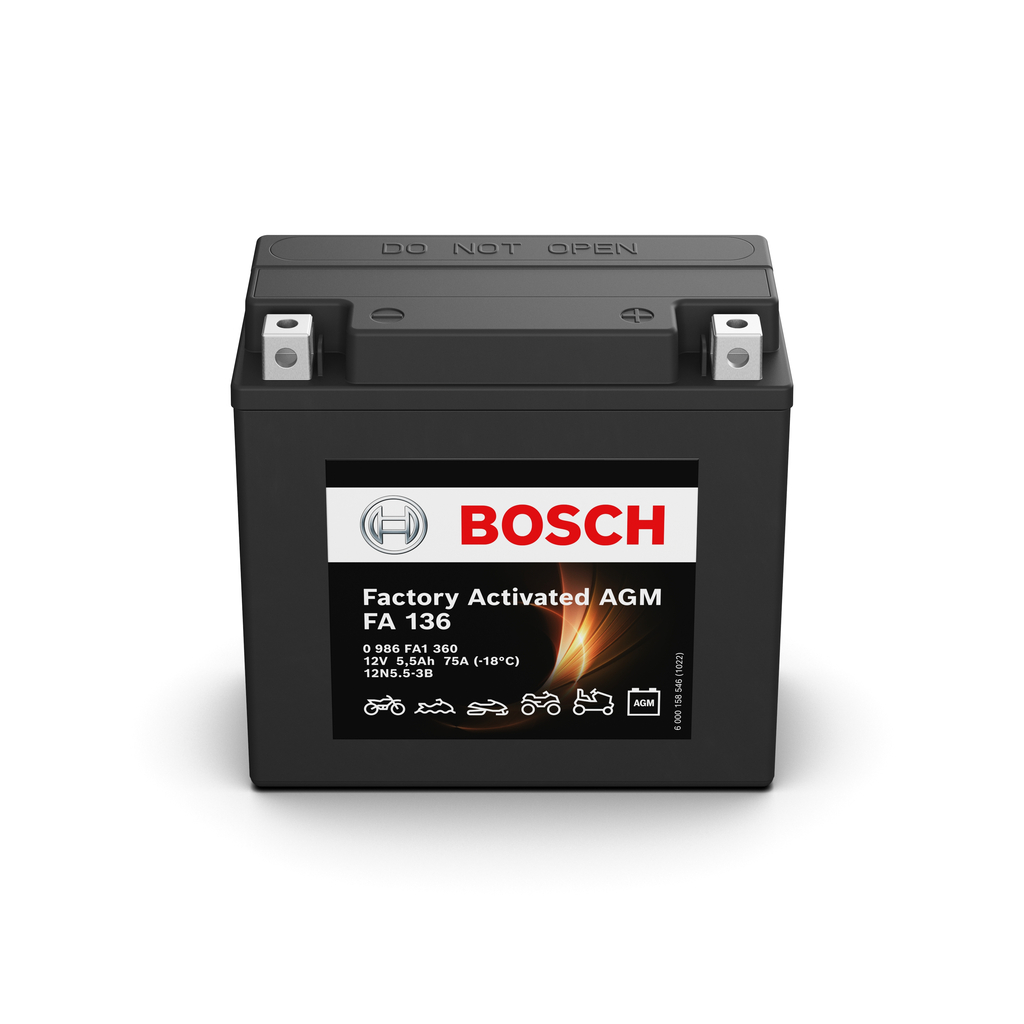Batterie de démarrage BOSCH FA136