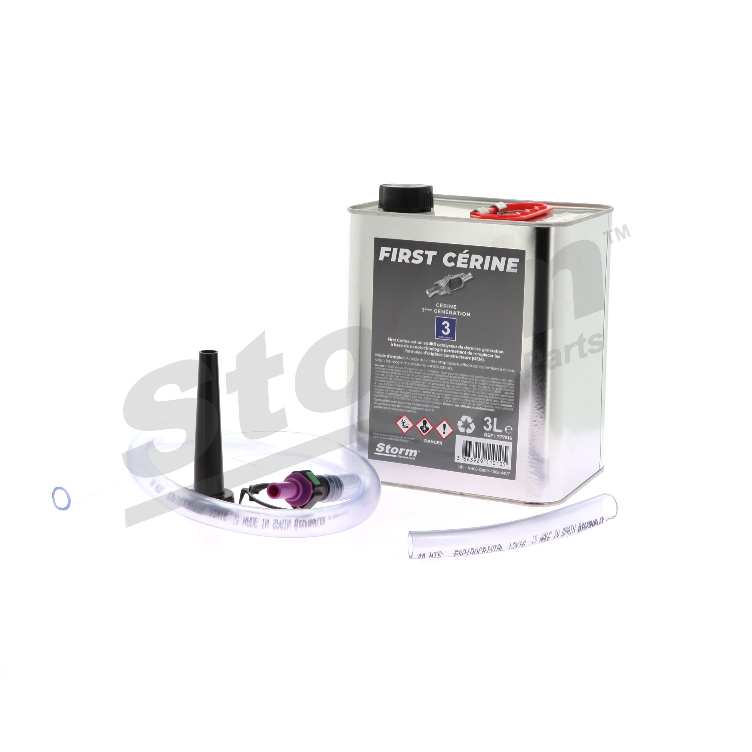 STORM - Additif FAP cérine bleu EOLYS PSA/FORD 03/2010> - 3 litres - 777516