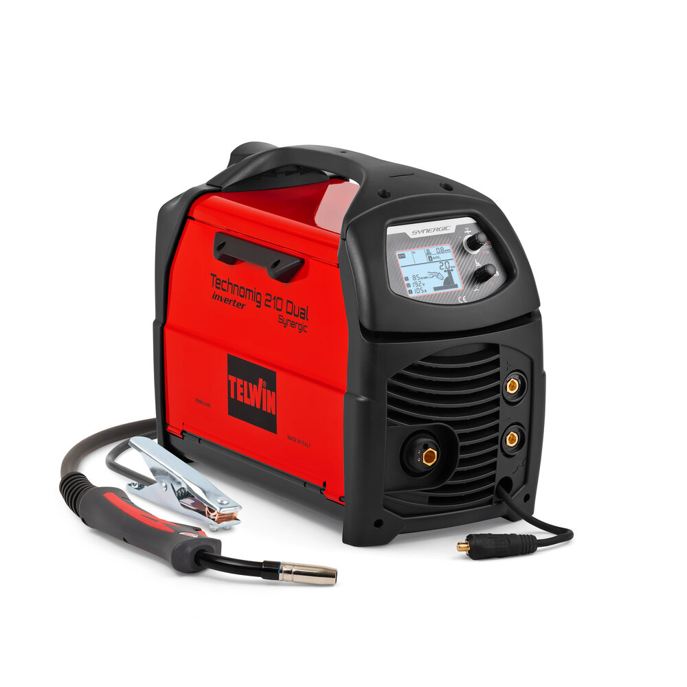 TELWIN - Poste à souder Mig Synergique PRO portable 200A Technomig 210 - 816055