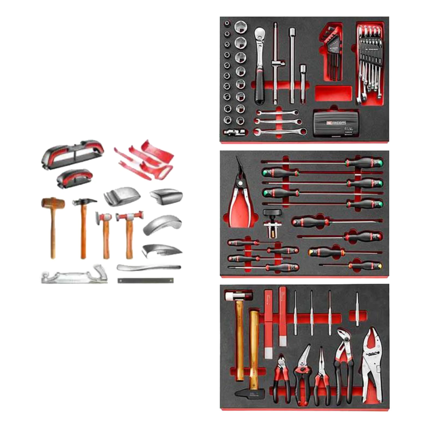 FACOM - Composition d'outils pour carrosserie - CM.CAR2PF