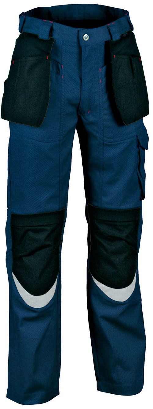 COFRA - Pantalon Bricklayer 02 Navy / Noir T.48 -BRICKLAYER 02 T48