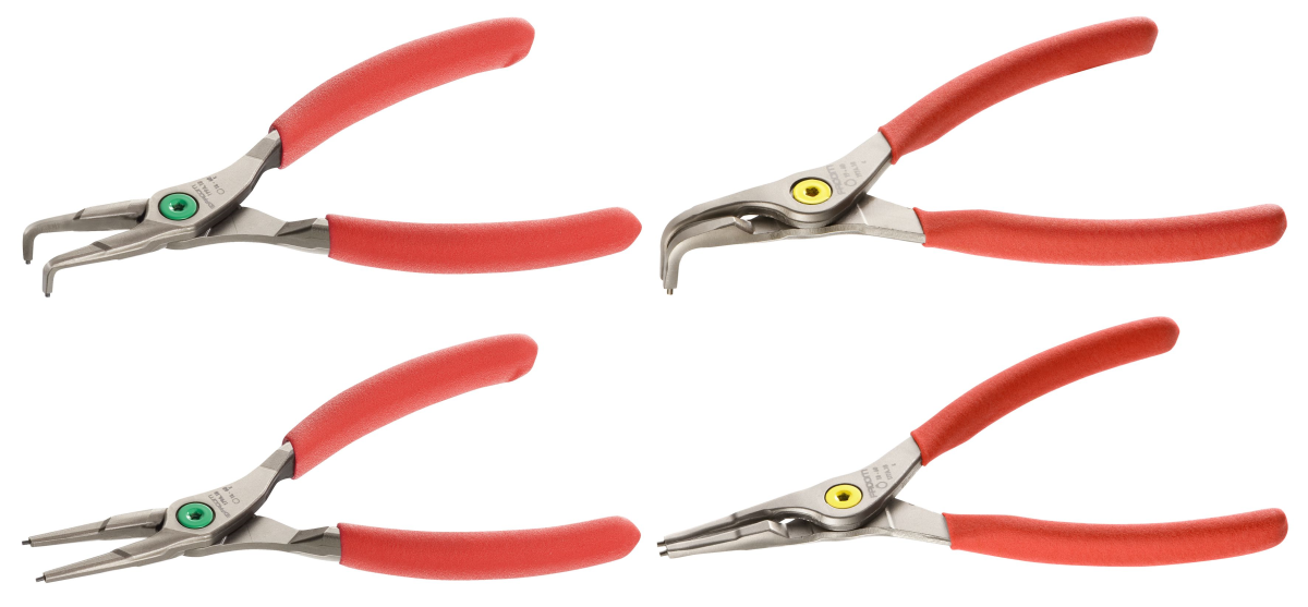FACOM - 4 Pinces pour circlips intérieur-extérieur 18-60mm - PCJ4PB