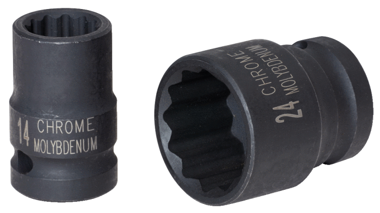 KS TOOLS - Douille à chocs courte 12 pans 1/2''  16 mm - 515.0916