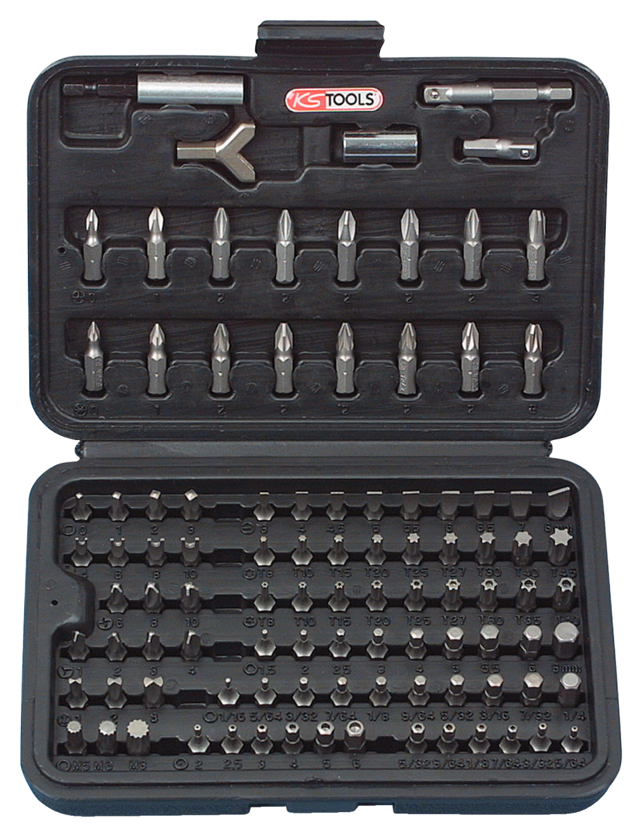 KSTOOLS - Coffret d'embouts de vissage,100pcs - 911.2026