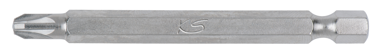 KSTOOLS - Boîte de 5 embouts de vissage POZIDRIV®, L.75 mm - 1/4'' - PZ2 - 911.7728