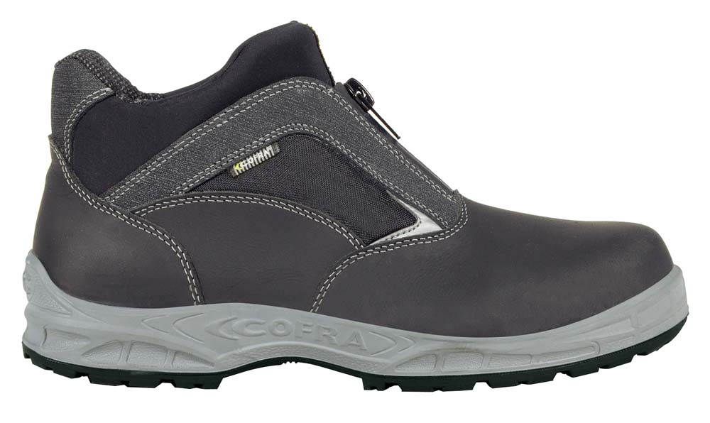 COFRA - Brodequin Nubuck noir - Tissu noir - Semelle ANT.APT+F LUBY S3 SRC 42