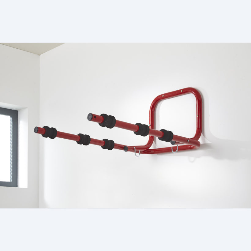 MOTTEZ - Support mural et rabattable 3 vélos ou multi-usage - B053Q3RA
