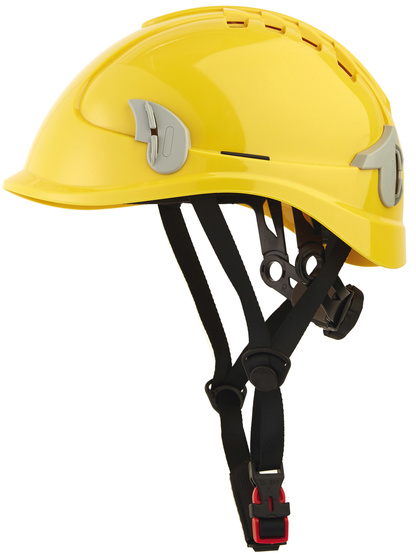 SINGER - Casque monteur ventilé avec attaches pour lampe frontale - ALPINJ