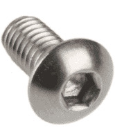 TOPCAR - 100 vis tête bombee six pans creux 6X20 - 7380-6X20